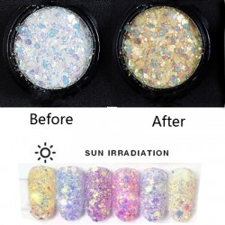Glitter sclipici cu efect UV #312327